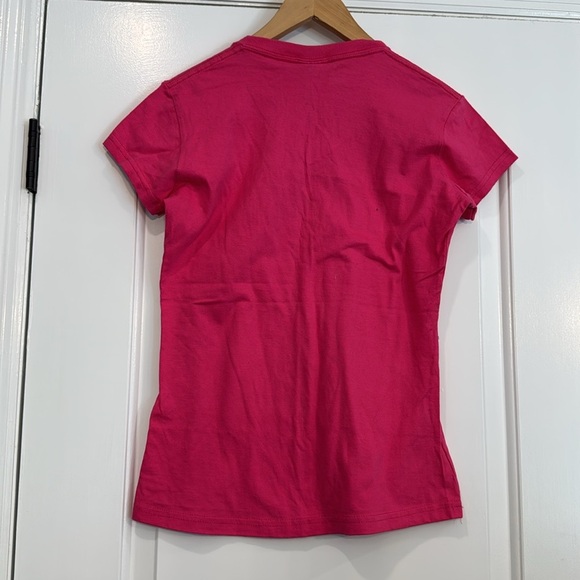 NWT I ❤️ PUNTACANA BEDAZZLED SHORT SLEEVE V-NECK TEE SIZE MEDIUM - Picture 5 of 5